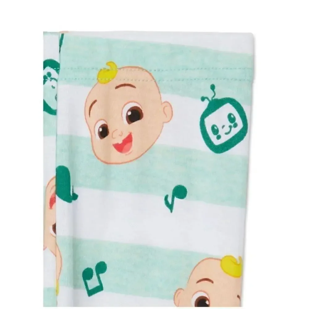 CocoMelon Character Baby Cotton Pajama 2-Piece Set Size 12M